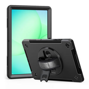 Funda Funcional con Soporte 360°, Correa de Mano y Ranura para Lápiz, <span class=keywords><strong>a</strong></span> Prueba de Golpes, para <span class=keywords><strong>Samsung</strong></span> Galaxy <span class=keywords><strong>Tab</strong></span> A11 Plus 11 Pulgadas, Resistente, SM-X230 SM-X236 - Product Image 1