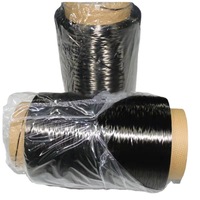 Fil de roving en fibre de carbone haute résistance 3k/6k/12k pour applications industrielles et aérospatiales