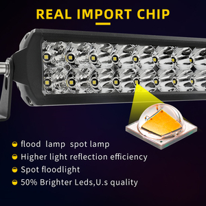 Nhà Sản Xuất Bán Buôn IP 68 12 "32" 42 "52" Nhôm 22 "Inch Auto 12V Xe Đôi 2 Row 4X4 Xe Led Offroad Thanh Ánh Sáng - Product Image 2