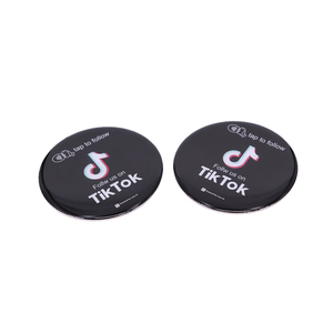 Carte de commentaires Google NFC, étiquette époxy personnalisée, motif <span class=keywords><strong>TikTok</strong></span> WhatsApp, contrôle d'accès aux médias sociaux, balise de commentaires 13,56 MHz - Product Image 2