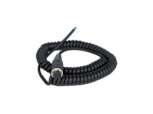 Câble unidirectionnel GSP-JS10M de 10 m pour interrupteur à poignée GSP-22LC, connecteur 16 broches avec conception spirale IP65 et sorties 2NO+1AUX - Product Image 3