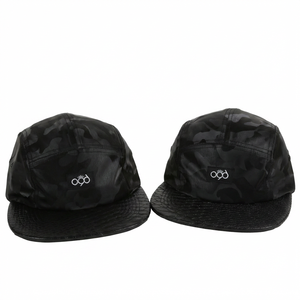 Casquette Snapback 5 Panneaux Décontractée d'Été à Visière Plate pour Sports de Plein Air, Voyages et Camping – Casquette de Camping Personnalisable avec Logo pour la Pêche - Product Image 3