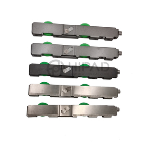 Ruedas y Rodillos de Aluminio para Ventanas y Puertas Corredizas de PVC y UPVC, Ranura en U, Ranura en V, Rodillo Doble - Product Image 2