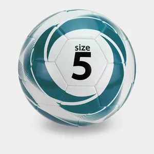 Zhensheng customized design advertising training soccer ball football size 5