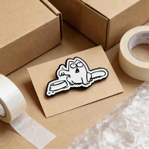Broche en émail mignonne <span class=keywords><strong>de</strong></span> <span class=keywords><strong>Simon</strong></span>'s Cat, broche amusante <span class=keywords><strong>de</strong></span> <span class=keywords><strong>chat</strong></span> <span class=keywords><strong>de</strong></span> dessin animé pour les amoureux des chats - Product Image 5
