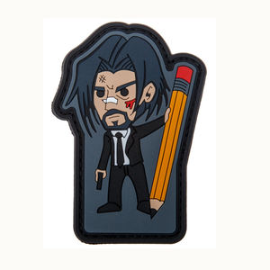 Individueller John Wick Baba Yaga PVC Taktischer Aufnäher mit Klettverschluss - Product Image 2