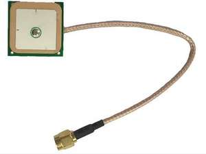 Antena cerámica de 860Mhz, <span class=keywords><strong>865Mhz</strong></span>, 900Mhz, 915mhz, parche, pequeña antena UHF RFID para lector de escritorio - Product Image 2