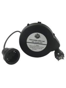 220V AC Power mở rộng dây với có thể thu vào liên tục căng thẳng mùa xuân Cáp Reel - Product Image 2