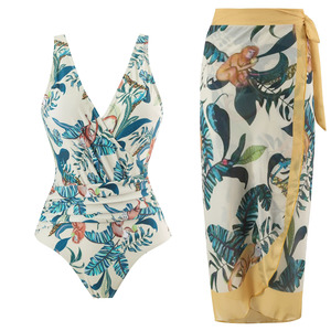 <span class=keywords><strong>Maillot</strong></span> <span class=keywords><strong>de</strong></span> <span class=keywords><strong>bain</strong></span> une pièce conservateur <span class=keywords><strong>pour</strong></span> <span class=keywords><strong>femme</strong></span> <span class=keywords><strong>avec</strong></span> une jupe en mousseline <span class=keywords><strong>de</strong></span> soie couvrant le <span class=keywords><strong>ventre</strong></span> Ensemble <span class=keywords><strong>de</strong></span> <span class=keywords><strong>maillot</strong></span> <span class=keywords><strong>de</strong></span> <span class=keywords><strong>bain</strong></span> deux pièces - Product Image 3