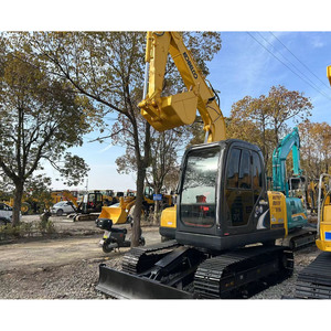 รถขุดตีนตะขาบ Kobelco SK75 สีเหลือง ขนาด 7.5 ตัน รุ่น SK75‑8 มือสอง พร้อมใบมีด ราคาดี - Product Image 6