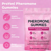 Bonbons à la phéromone pour femmes, mélange d'herbes naturelles avec racine de maca et L-arginine, complément alimentaire pour le bien-être quotidien et la confiance en soi