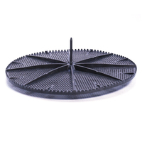 Couvre-drain de couloir d'escalier à deux étages en plastique facile à installer, résiste aux bouchons de déchets de jardin et aux sous-sols inondés pour la cour extérieure et le jardin