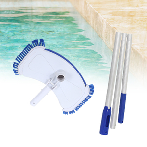 Tête de nettoyage de <span class=keywords><strong>piscine</strong></span> en aluminium MORRU blanche à haute efficacité pour <span class=keywords><strong>aspirateur</strong></span> de <span class=keywords><strong>piscine</strong></span>, vente en gros à prix abordable - Product Image 1