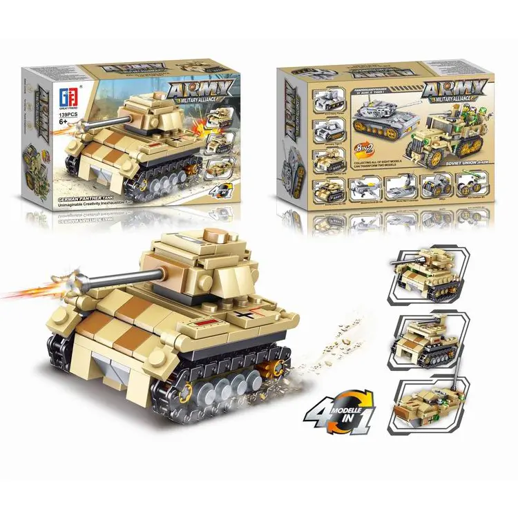 مجموعة دمية تركيب الدبابات مع عرض ترويجي بقيمة 1 دولار مكونة من نماذج عسكرية صغيرة للجنود العظماء تصلح كهدية