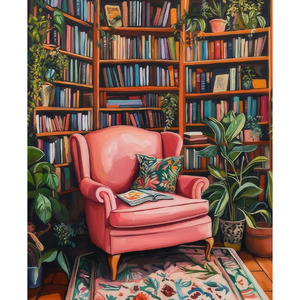 Kit di Pittura a Numeri per Principianti e Adulti, Natura Morta Colorata Moderna per Studio o Camera, Pittura Acrilica per Decorazione Murale - Product Image 3