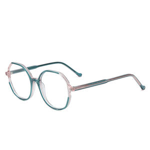 बड़े फ्रेम एसीटेट चश्मे के फ्रेम रंग अवरुद्ध विरोधी नीले प्रकाश चश्मा चश्मा lunettes विरोधी lumiere bleu - Product Image 2