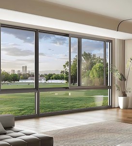 <span class=keywords><strong>Finestre</strong></span> Scorrevoli Yuantai in <span class=keywords><strong>PVC</strong></span>/UPVC con Doppio Vetro Temperato e Design a Griglia, Economiche per la Casa - Product Image 5