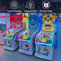 Machine de tir en métal à monnayeur pour enfants, prise en charge espagnol et anglais, certifiée CE, garantie 12 mois, pour centre commercial intérieur