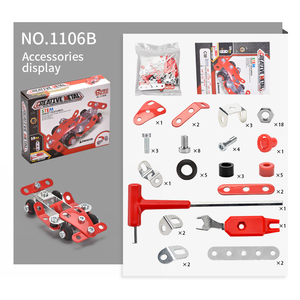 Nuovissimo assemblaggio di <span class=keywords><strong>costruzioni</strong></span> Creative in metallo <span class=keywords><strong>per</strong></span> <span class=keywords><strong>bambini</strong></span> - Product Image 2