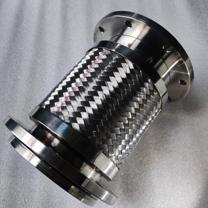 Geflochtene Schläuche aus Edelstahl 316L Baugruppe Große Flansche Flexibler Balg Glatte Oberfläche Hochdruck-Industrie rohrleitung system - Product Image 6