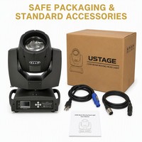Projecteur Beam Moving Head 230W 7R Sharpy Copy, Éclairage de Scène DMX512, Écran Tactile, 16 Prismes, 14 Couleurs, pour DJ, Disco, Club, Fête, Usine