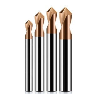 Fresas de Carburo Sólido para Chaflán, 60/90/120 Grados, Ranurado en V, Recubrimiento de Estaño, para Madera y Acero, Personalizable, ODM, OEM, 6mm - Product Image 3