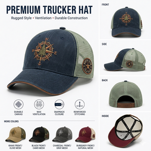 OEM Sport <b>Caps</b> Personalized Custom Logo Blank Sport Golf Men Baseball <b>Plain</b> Hat Two Tone Color Trucker <b>Cap</b> - Product Image 5