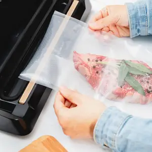 Çok katmanlı Coextrusion plastik gıda tasarrufu sınıf sızdırmazlık naylon kabartmalı vakumlama makinesi depolama plastik ambalaj poşetleri