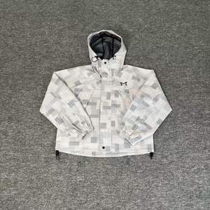 High quality trendy sports <b>jacket</b>, fashionable <b>checkered</b> windproof <b>jacket</b>, loose shorts, Mertra suit for men - Product Image 3