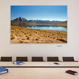 מודרני מונגוליאני מודרני נוף קיר אמנות תמונות וכרזות בד ציור עבור סלון בית - Product Image 2