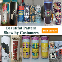 Gobelet à Logo personnalisé de 20oz, blancs en acier inoxydable, Double paroi, café isolé sous vide, Sublimation, gobelets skinny