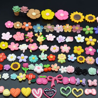 Kawaii platte dierenfiguurtjes (kat, beer, konijn) van hars, mini cartoon charmes, harde nagelkunst, strikjes, haarspeldjes, DIY accessoires, cadeaus