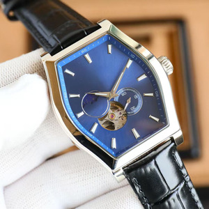 Montre mécanique 2026 charmante nouvelle phase de lune, petite seconde, aiguilles lumineuses, cadran ajouré en forme de barillet - Product Image 5