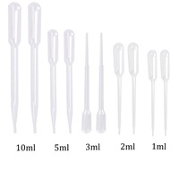 Embouts de pipette jetables en PE de laboratoire de 1 ml et 3 ml, pipette Pasteur, transfert, certification CE