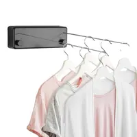 Qiao — ligne de séchage des vêtements rétractable, corde simple, tendance Amazon, montage mural, 2021