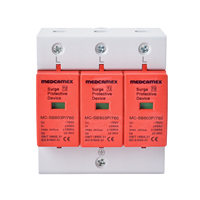 Parafoudre CA haute tension T2 80kA 760VAC pour systèmes solaires et systèmes électriques industriels