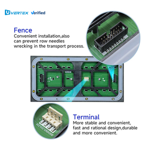 Nhà Máy bán hàng trực tiếp P10 ngoài trời màu vàng 320x160 mét mét SMD ma trận đơn sắc LED hiển thị module cho cửa hàng biển quảng cáo - Product Image 4