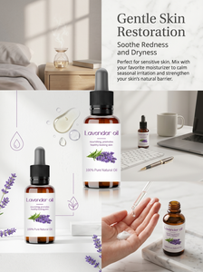 Huile Essentielle de Lavande Pressée à Froid 100ml Huile de Lavande Pure Non Raffinée pour Soins de la Peau Massage Aromathérapie Vente en Gros - Product Image 3