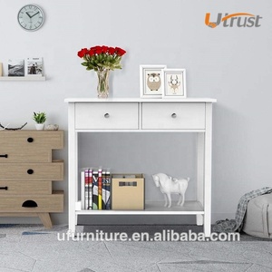 Table <span class=keywords><strong>console</strong></span> moderne <span class=keywords><strong>en</strong></span> métal <span class=keywords><strong>blanc</strong></span>, style minimaliste, fabrication chinoise 2020, vente chaude, prix bas, table d'entrée, table de couloir, luxe - Product Image 3