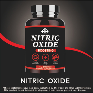 Cápsulas de Suplemento de Óxido Nítrico, L-Arginina y L-Citrulina para Adultos, Crecimiento Muscular, Energía, Ciclismo Saludable - Product Image 1