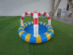 WINSUN Piscine gonflable personnalisée en forme de canard pour la pêche, utilisation commerciale, location, lagune gonflable extérieure pour enfants, été, jardin - Product Image 6