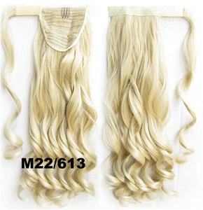 Extensiones de Cabello Humano Ondulado Natural Body Wave, Cola de Caballo Virgen Remy de Doble Trama con Cordón, Aspecto Ondulado y Voluminoso sin Costuras - Product Image 6