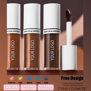 Bronceador Líquido Vegano Natural de Alta Calidad de Marca Privada, Maquillaje Facial de Marca Privada, Bronceador Líquido Contorneador Pigmentado - Product Image 1