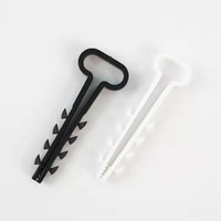 Clips et serres-câbles en plastique réglables de type U, type F, type T, 8 mm, pour une gestion des câbles personnalisable