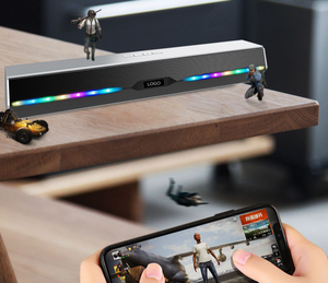 Mini <span class=keywords><strong>barre</strong></span> <span class=keywords><strong>de</strong></span> <span class=keywords><strong>son</strong></span> personnalisée 10W avec haut-parleur sans fil léger RVB avec USB haut-parleur portable bon marché pour la <span class=keywords><strong>promotion</strong></span> - Product Image 6