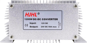 12V/24V DC/DC <b>Converter</b> 50A 1200W Single Output Power Supply 10V-16V Input <b>Voltage</b> Regulator 50/60 Hz HJ1224-50-TB High Conversi - Product Image 6