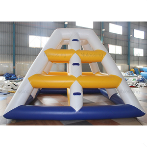 Top Quality Inflatable Jumping <b>Trampoline</b>, Floating Water Toys Bouncer Cheap Platforms <b>Trampoline</b> Inflatable Rotating Water Toys - Product Image 5