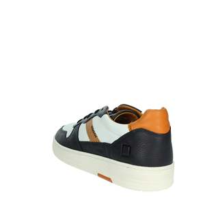 D.A.T.E. Baskets pour hommes blanches et bleues, taille 39, style chunky - Product Image 2