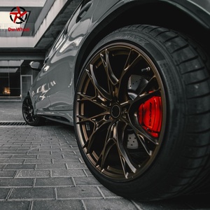 Jantes forgées DW5x127, noir poli, jantes profondes pour voitures de tourisme, pour Porsche 911 - Product Image 2