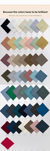Tissu brocart matelassé à quatre côtés, élastique, teint à carreaux, 220 g/m², poids lourd, pour uniforme, costume, pantalon large pour garçons - Product Image 5